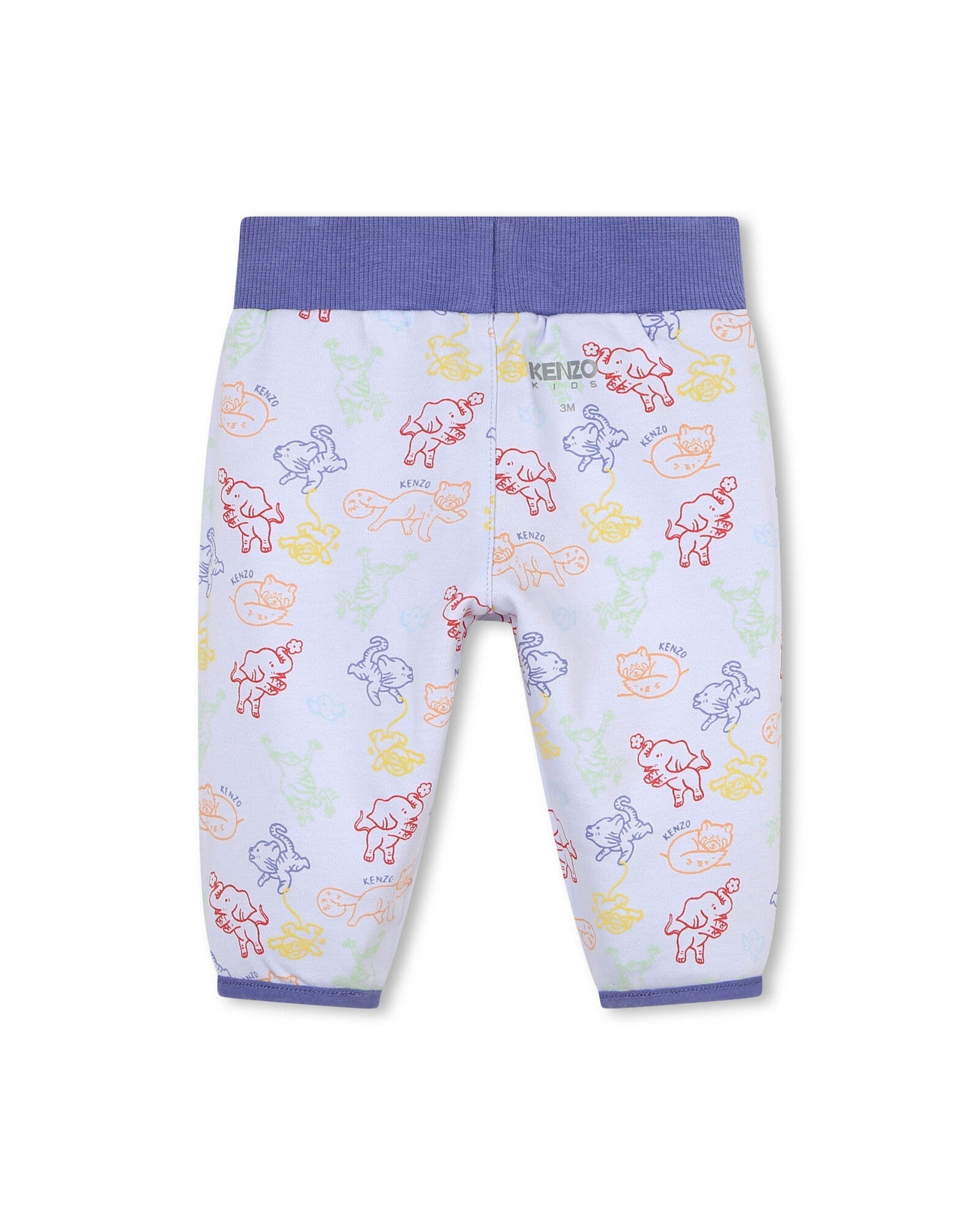 Ensemble cardigan et pantalon en coton - Ciel