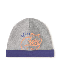 Combinaison et bonnet en coton - Gris Clair