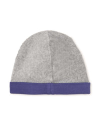Combinaison et bonnet en coton - Gris Clair
