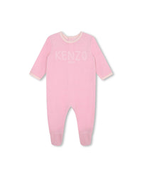 Cotton pyjama & bib and bonnet set - Magnolia
