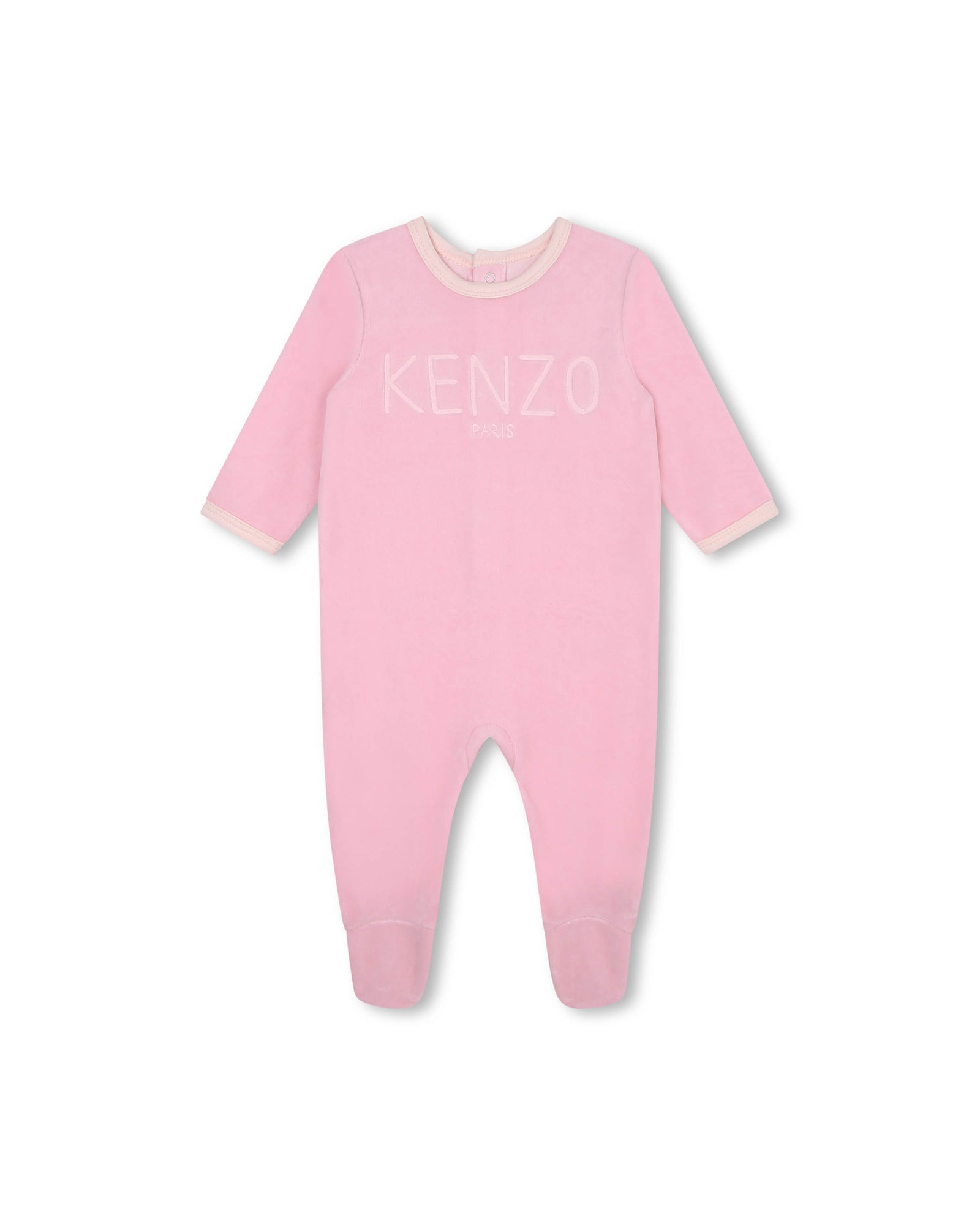 Cotton pyjama & bib and bonnet set - Magnolia