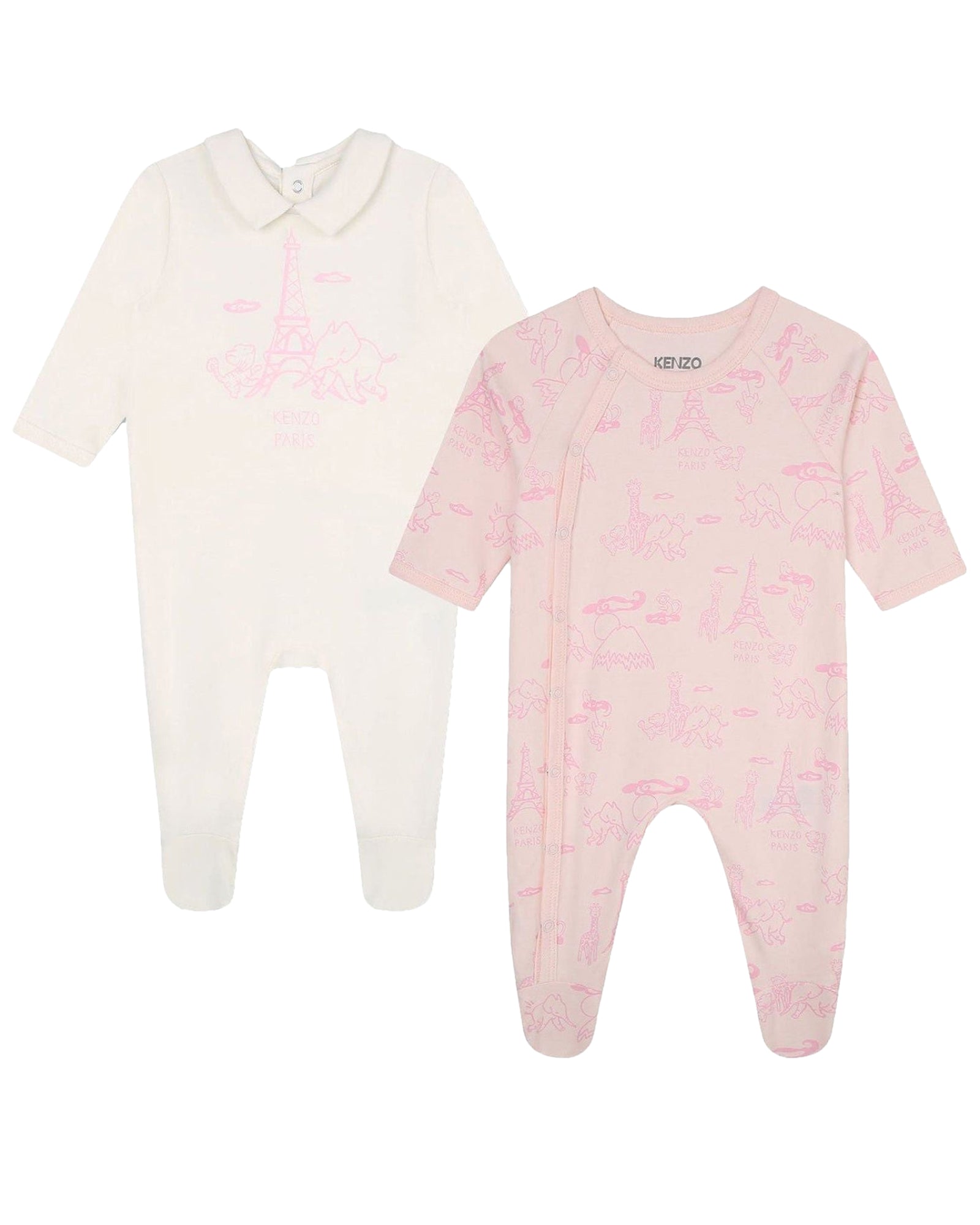 Set de 2 pyjamas en coton - Dragée