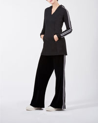Pantalon Kade oversize - Black & White