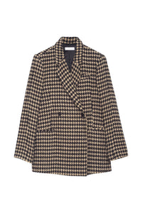 2qty RELIQUAT 150€ / KAIA BLAZER - HOUNDSTOOTH