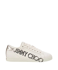 Sneakers Kai en cuir - Silver & White
