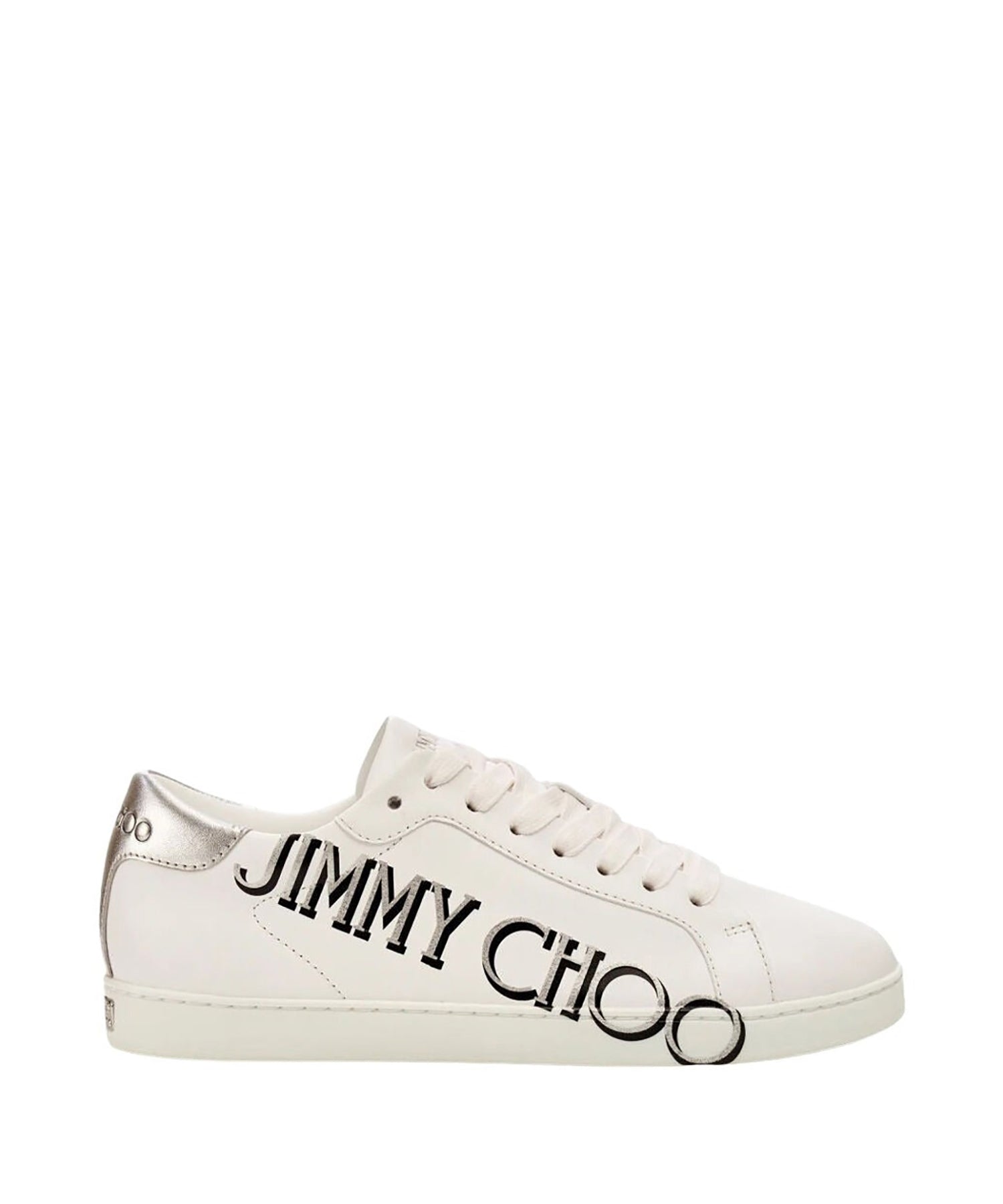 Sneakers Kai en cuir - Silver & White