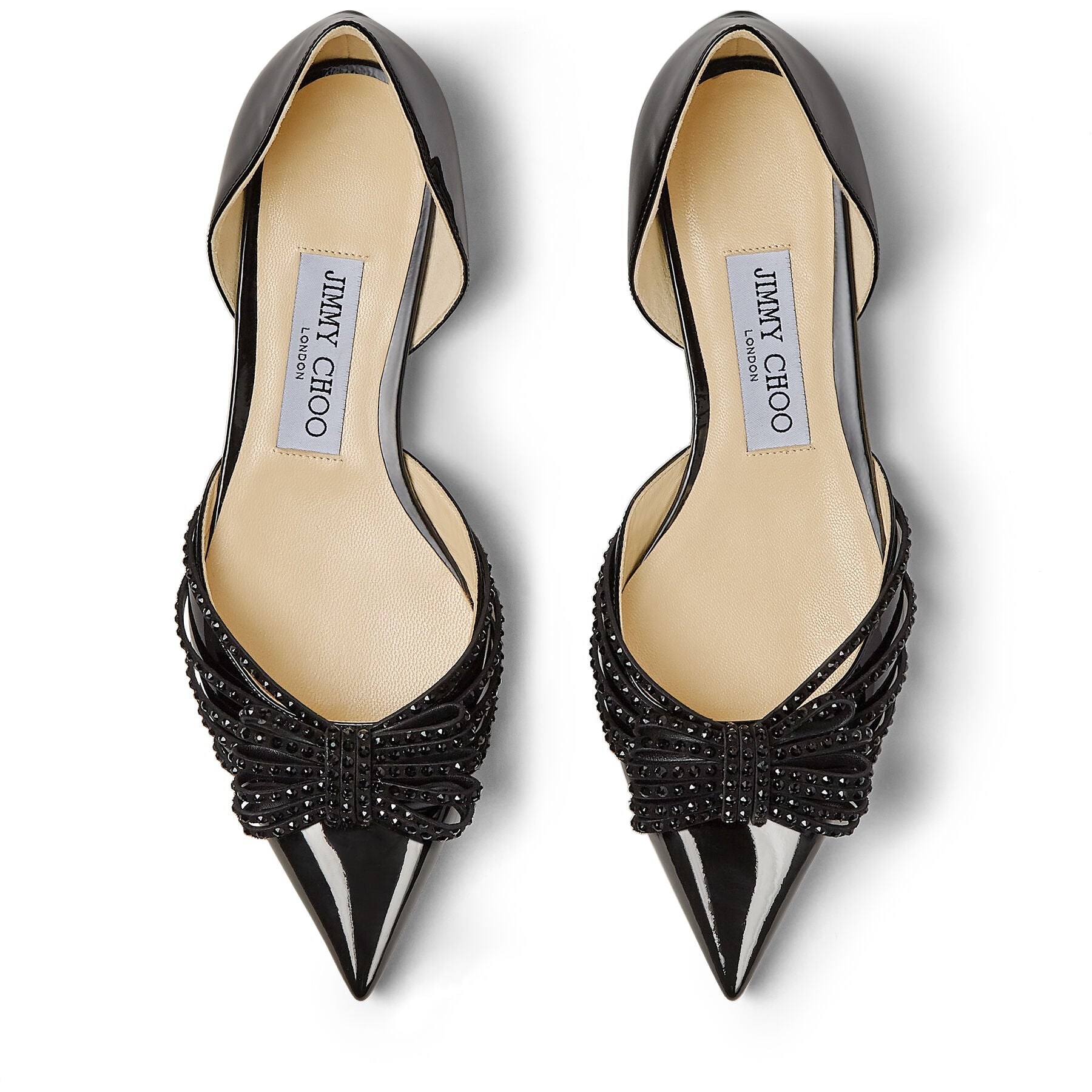 Ballerines plates Kaitence en cuir 5 - Black Intense