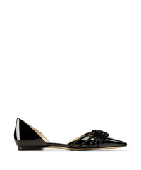 Ballerines plates Kaitence en cuir 5 - Black Intense