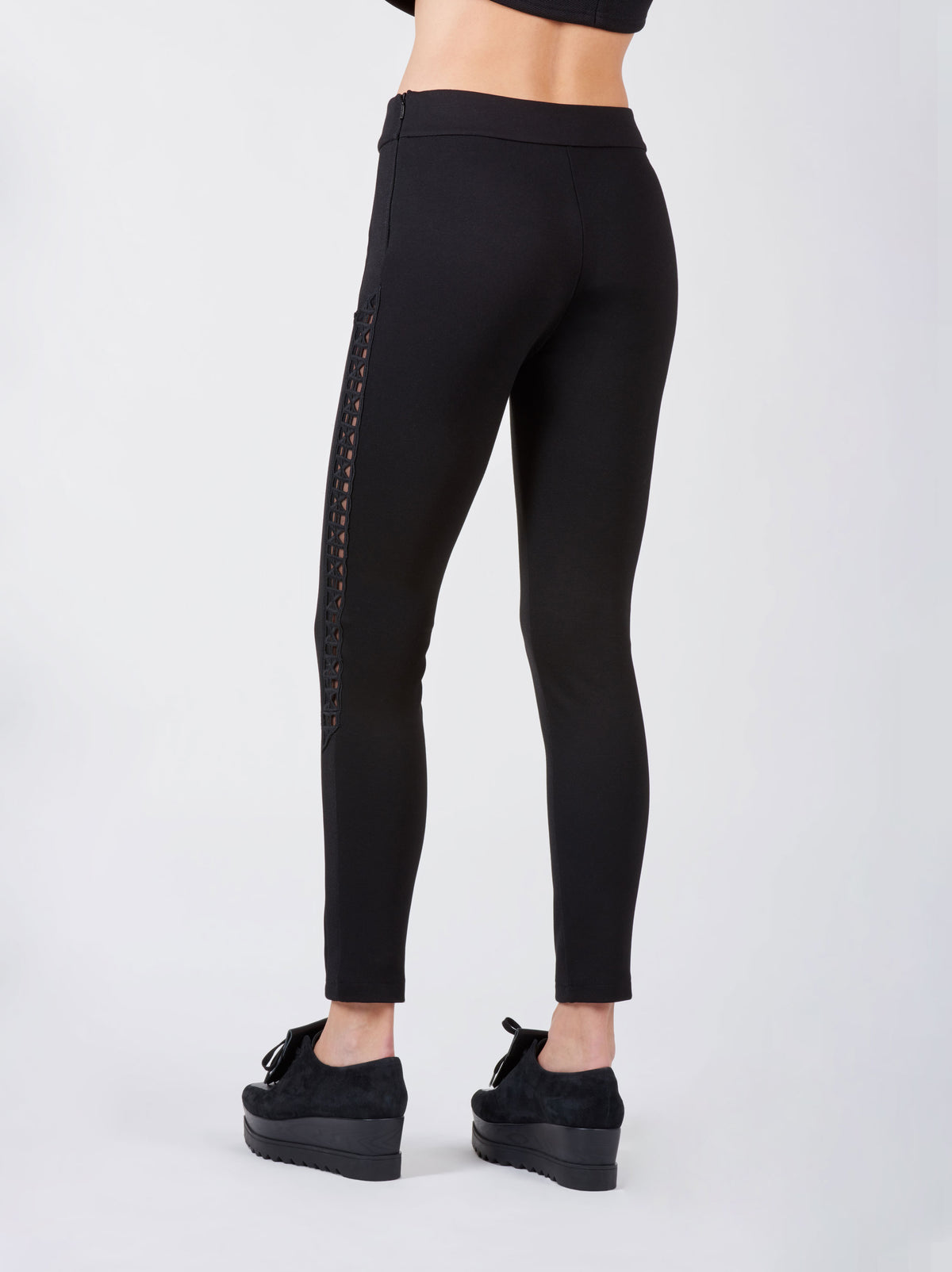 Black / Legging Kakao