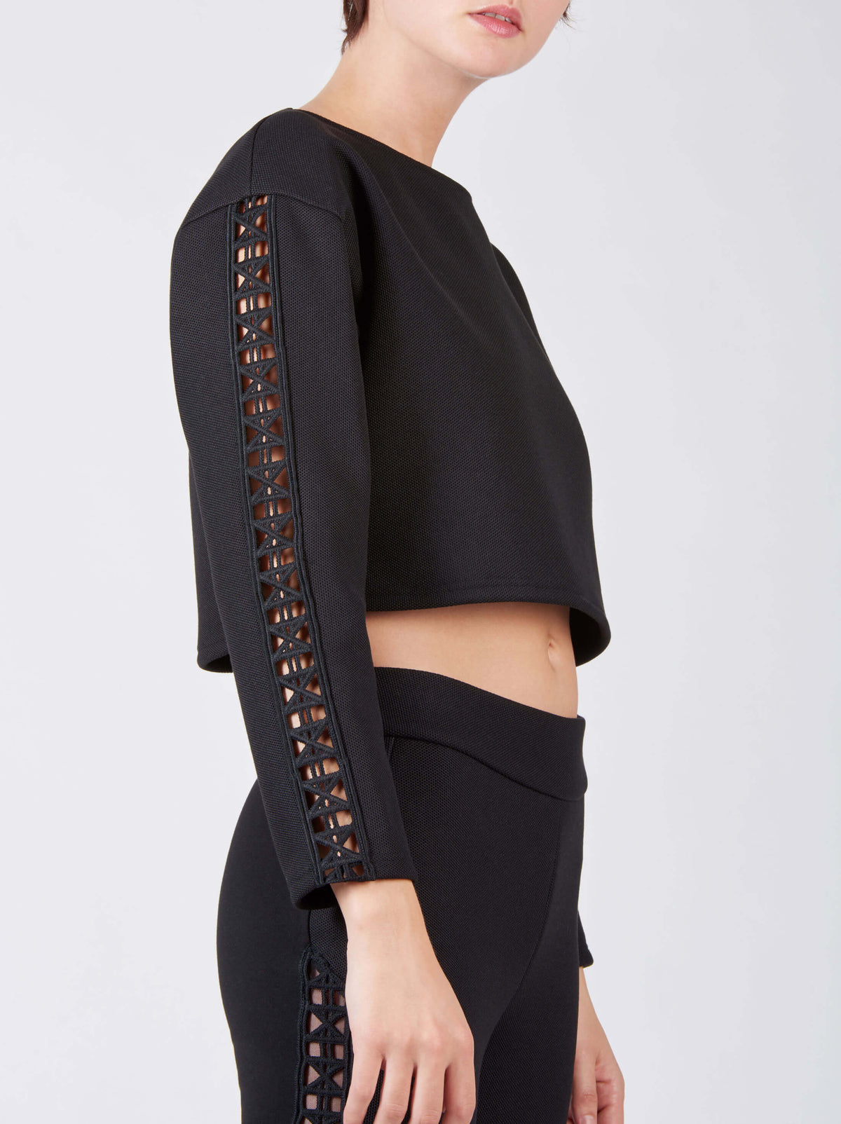 Black / Legging Kakao