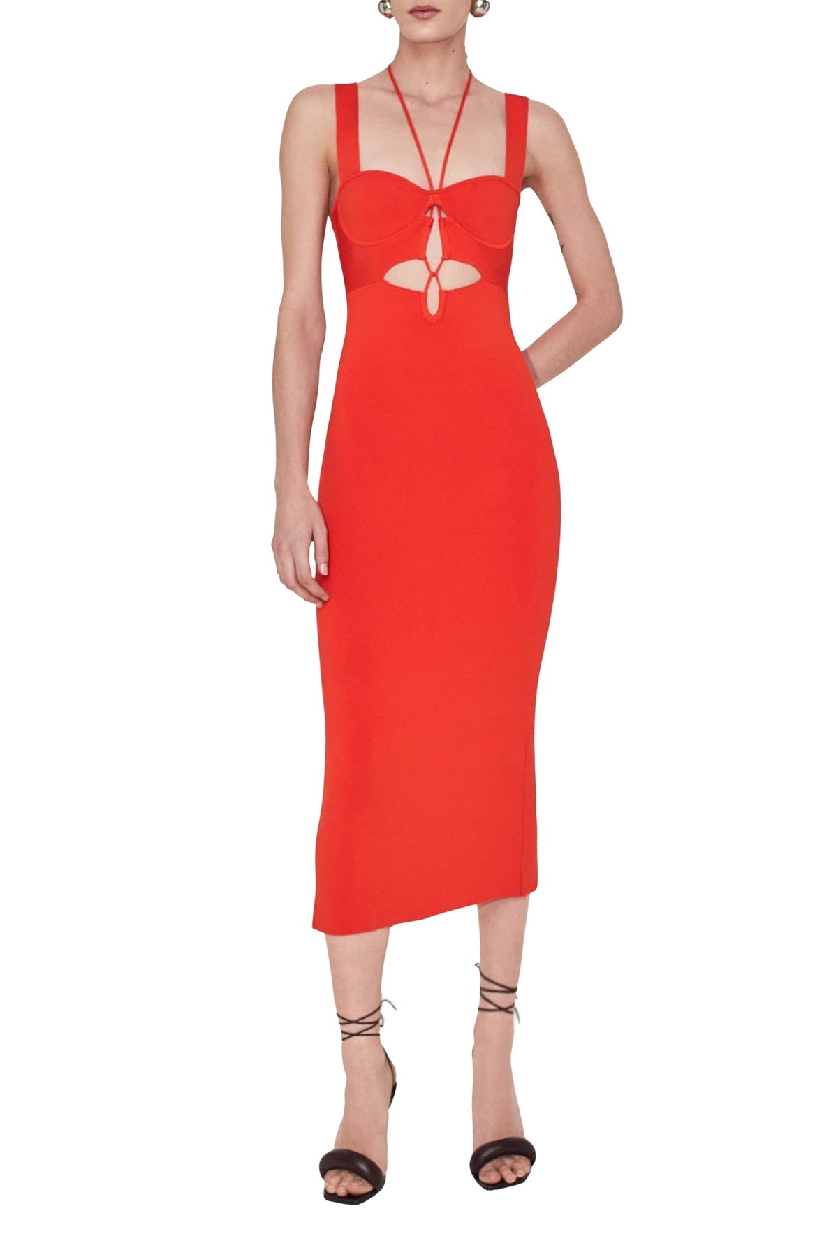 Kali Dress - Coral