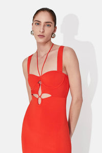 Kali Dress - Coral
