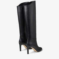 Karter 85 mid-high leather boots - Black