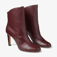 Bottines Karter 85 en cuir - Burgundy