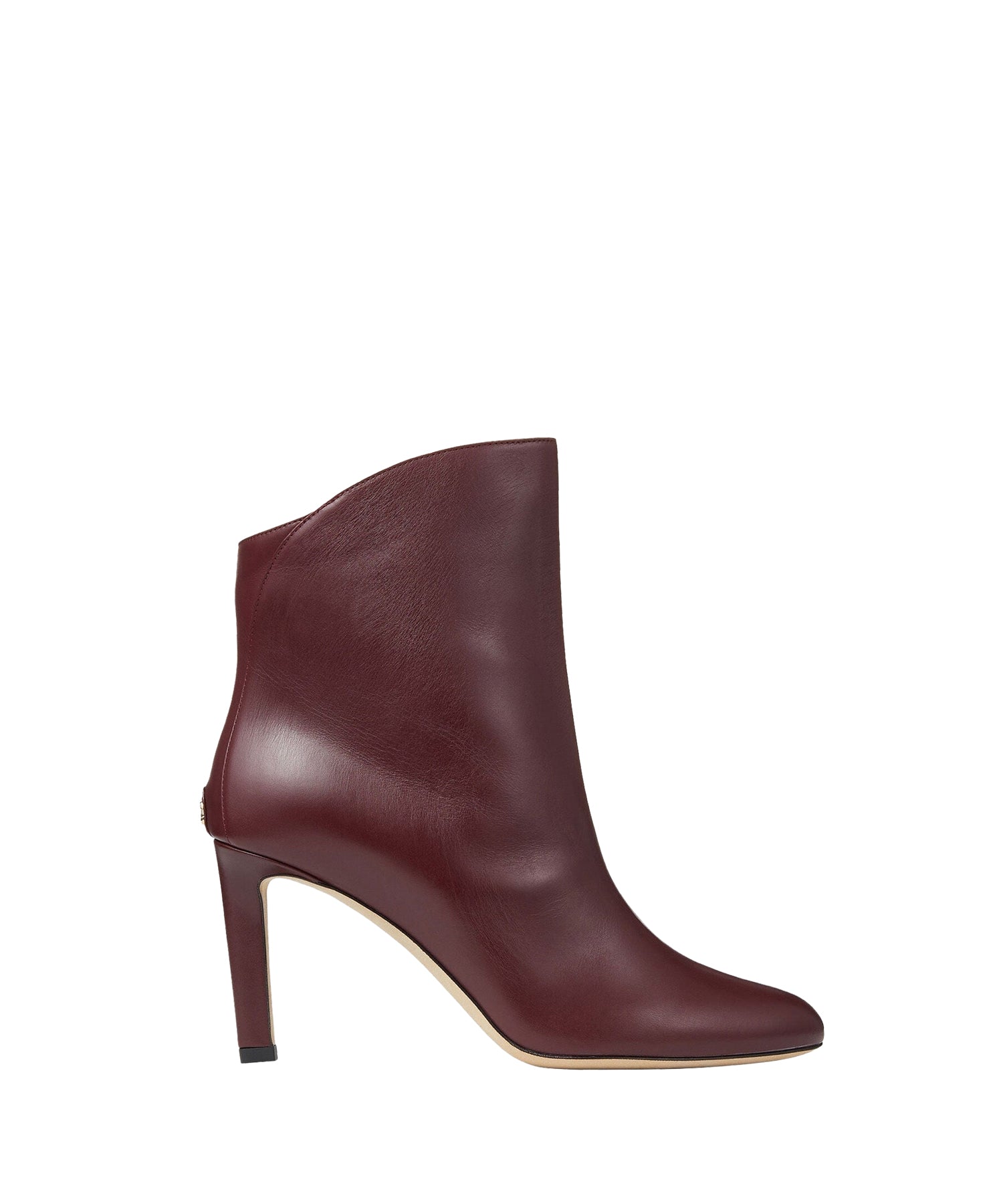 Bottines Karter 85 en cuir - Burgundy