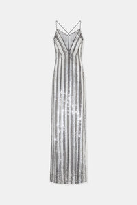 Kate Maxi Dress - Silver