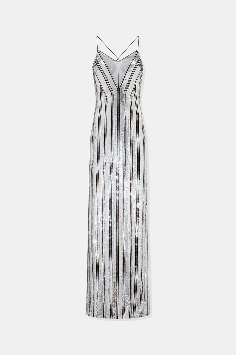 Kate Maxi Dress - Silver