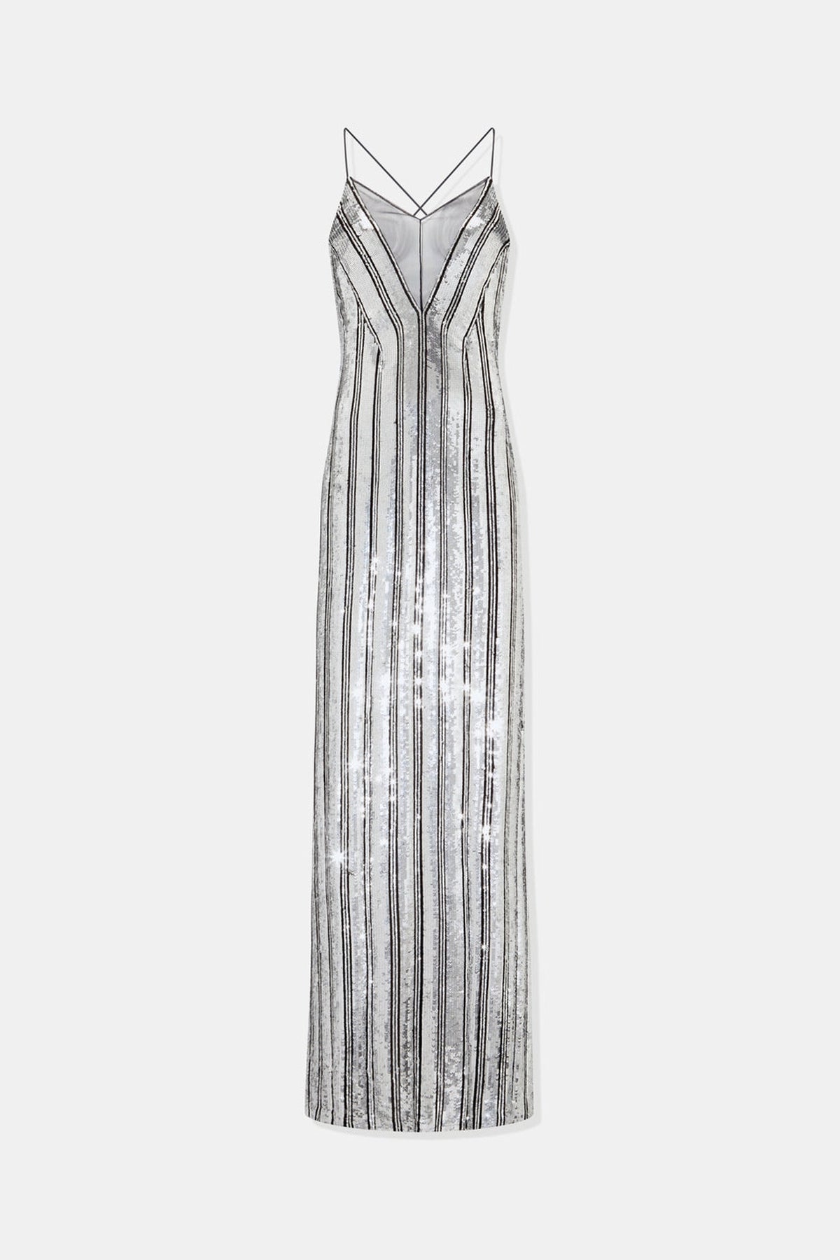 Robe longue Kate - Silver