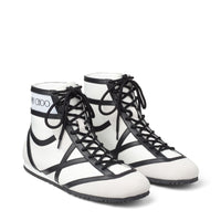 Kato Hi high-top trainers - White, Black & White