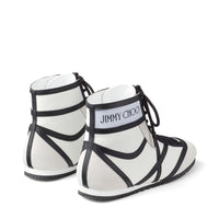 Kato Hi high-top trainers - White, Black & White