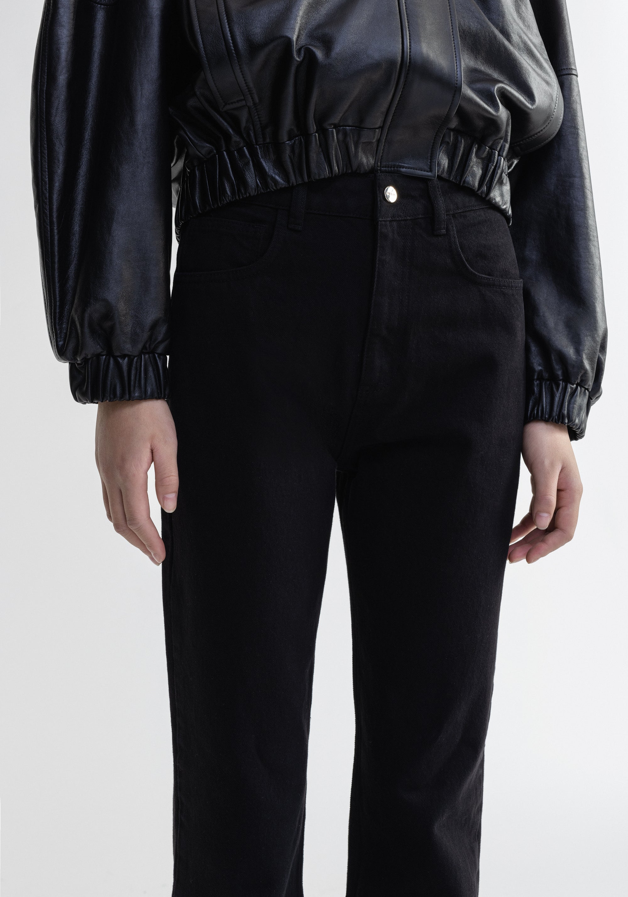 Jean droit Kato - Black