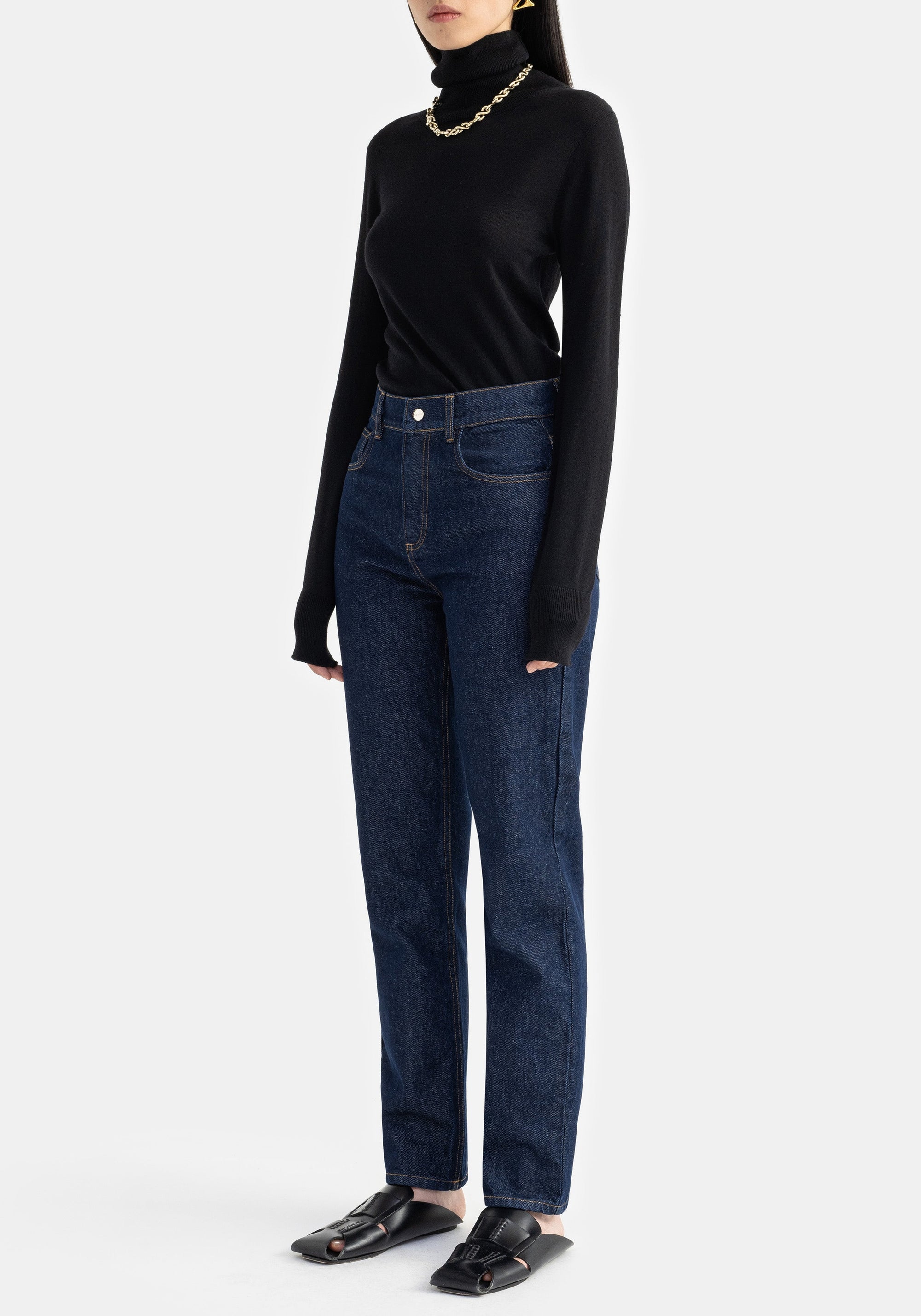Pantalon Kato en denim - Indigo