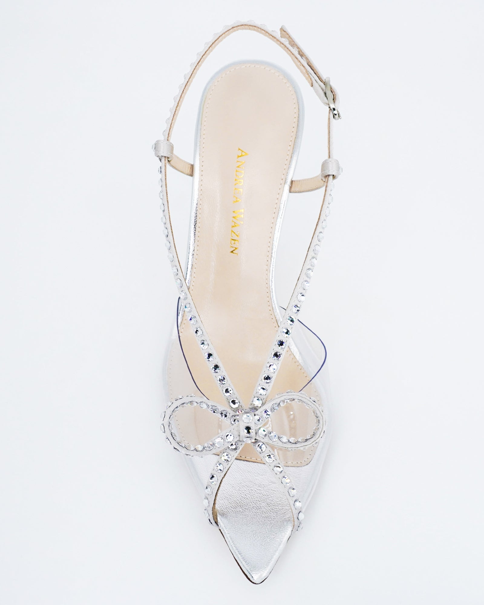 Sandales Kay Metallic 105 en cuir - Silver