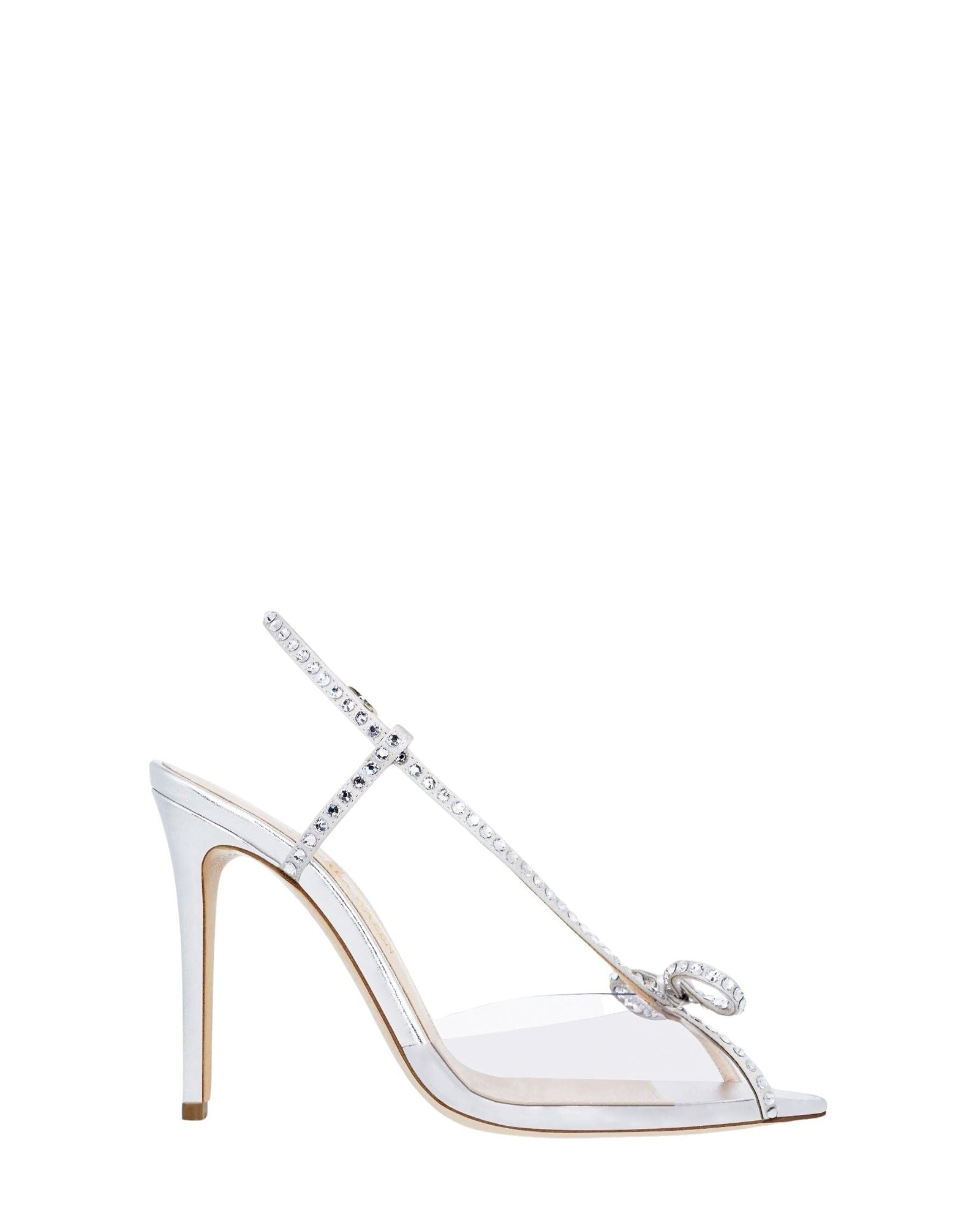 Sandales Kay 85 en cuir - Silver Crystals