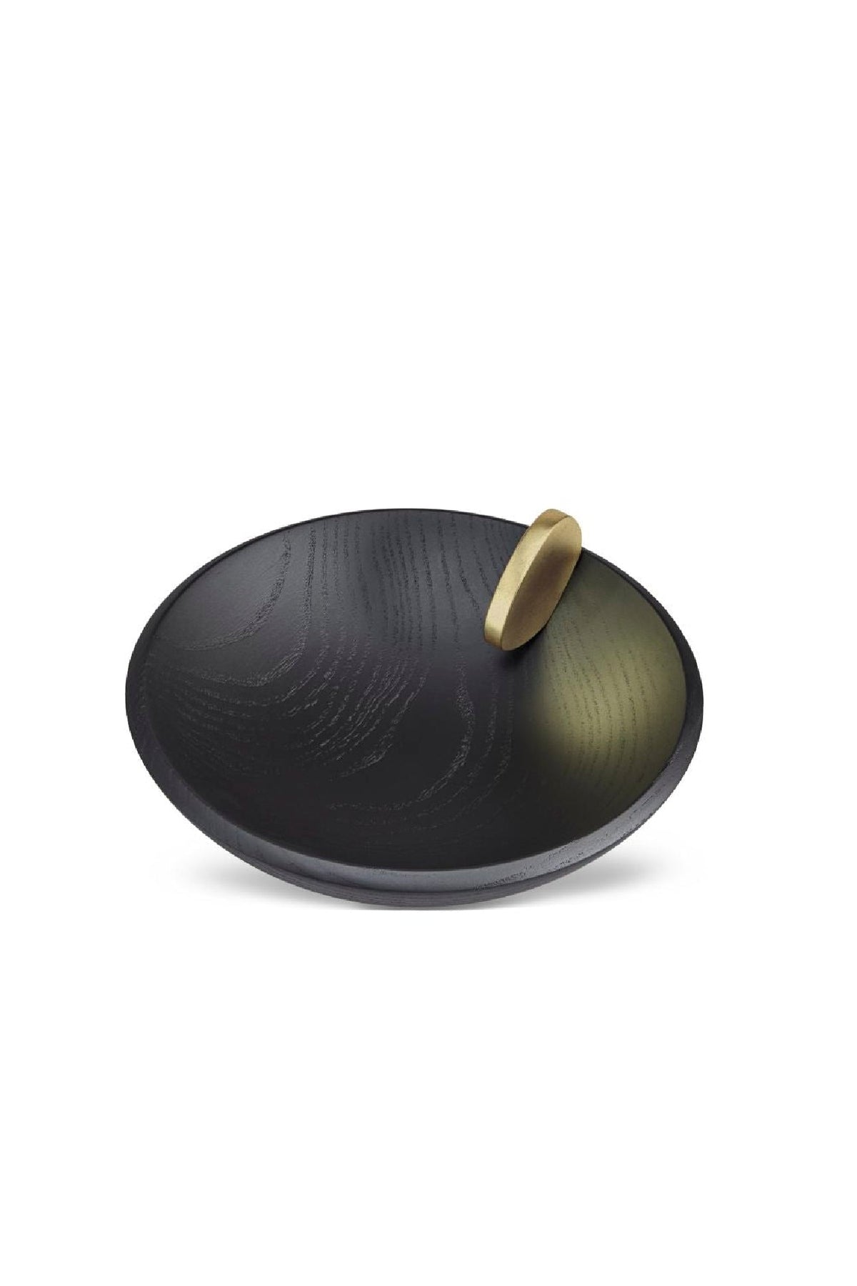 KELLY BEHUN LEAF BOWL-BLACK