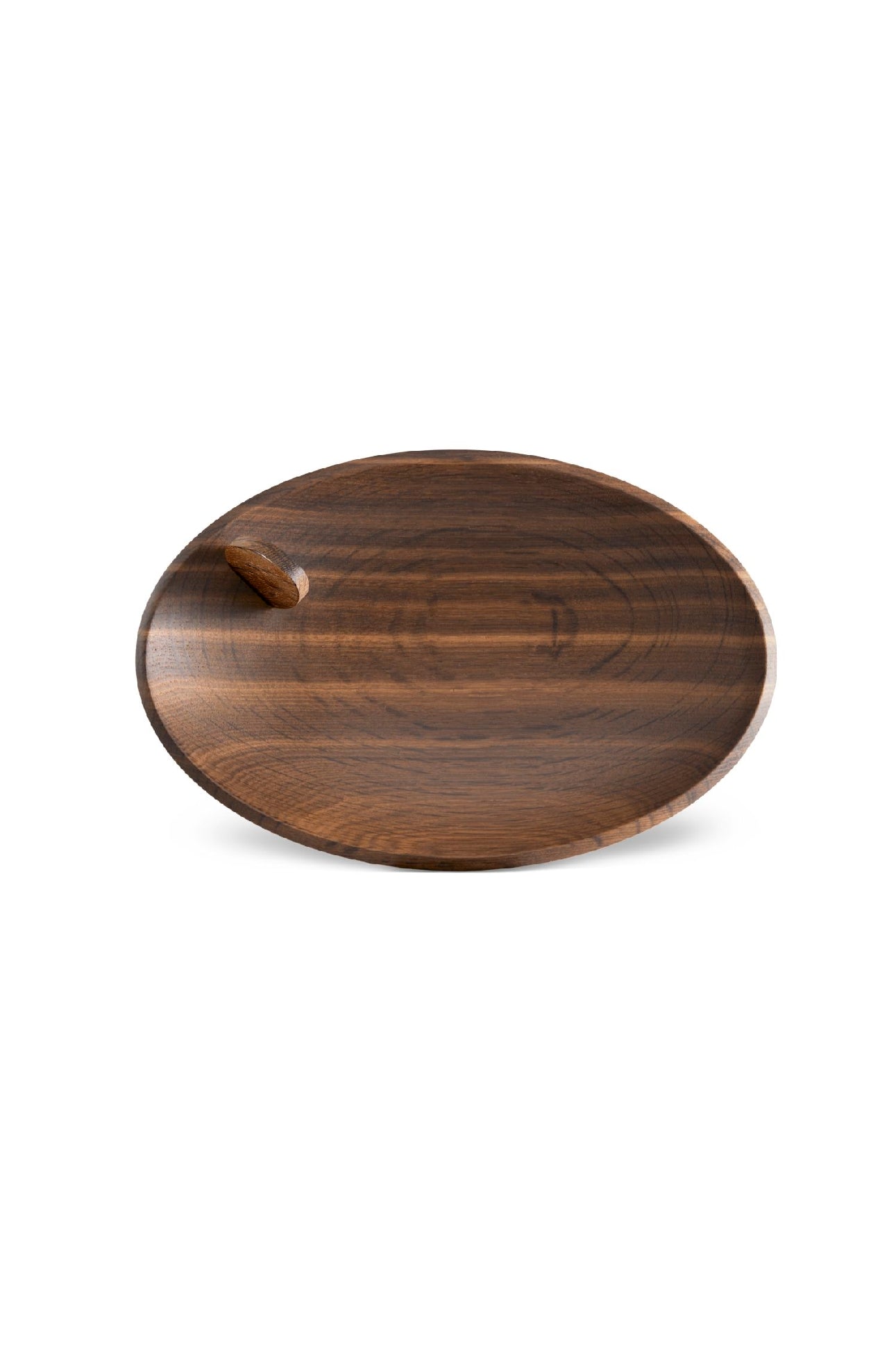 Bol ovale Feuille Kelly Behun en bois - Marron