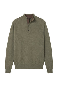 Chemise à col montant et manches longues avec boutons - Winter Eucaliptum