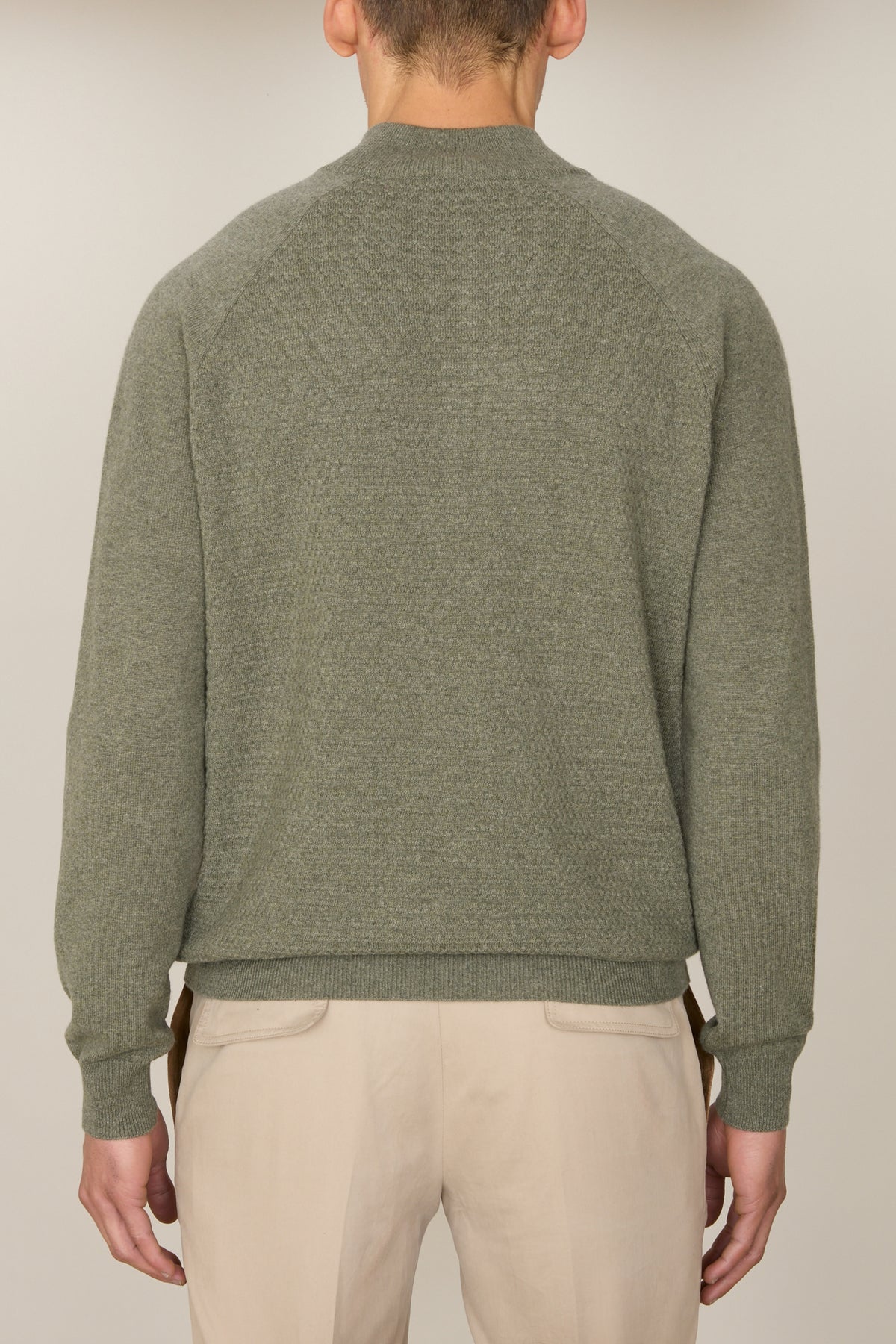 Chemise à col montant et manches longues avec boutons - Winter Eucaliptum