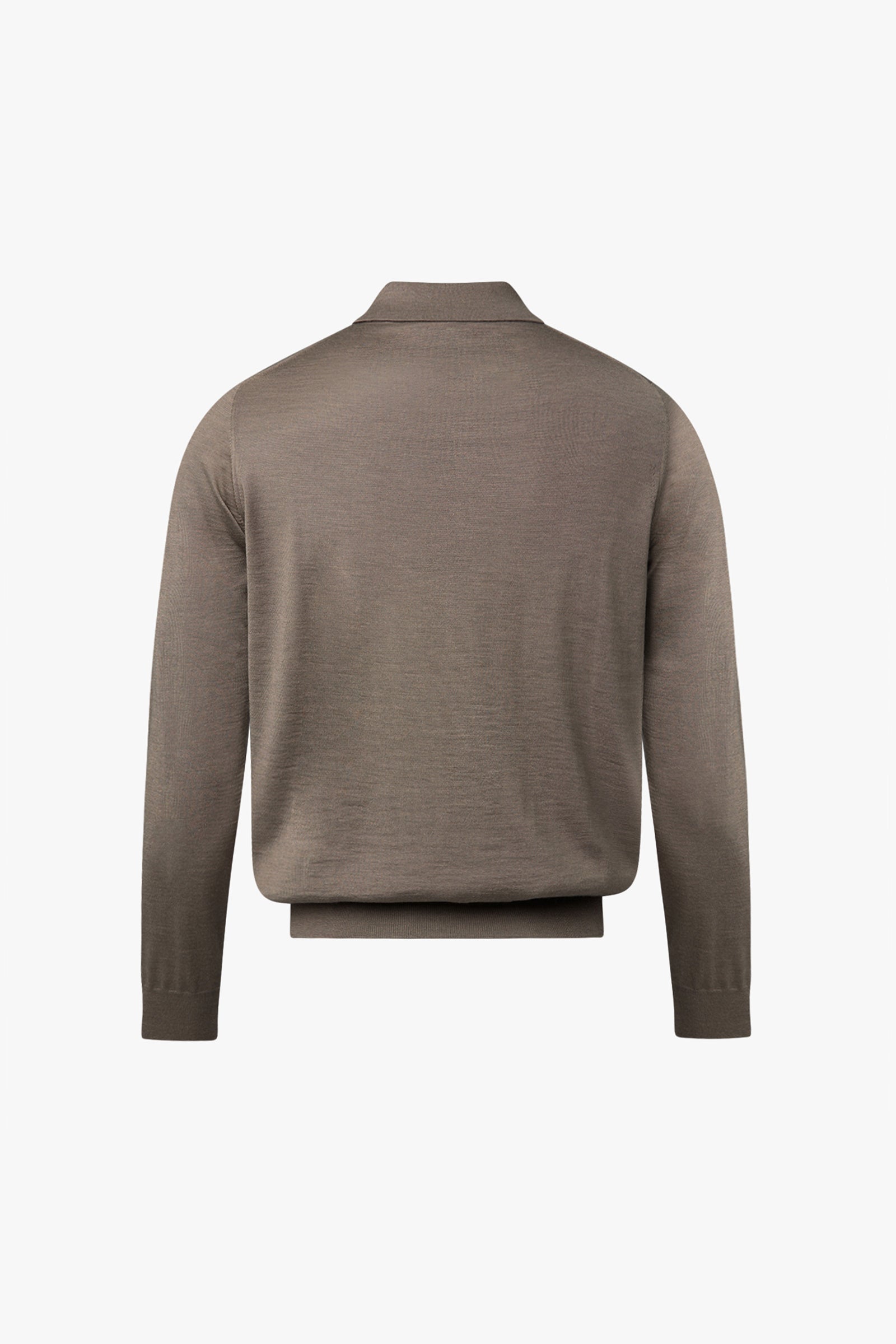 Pull zippé en cachemire - Marron