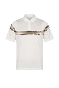 Polo à motif géométrique - Kaky Green