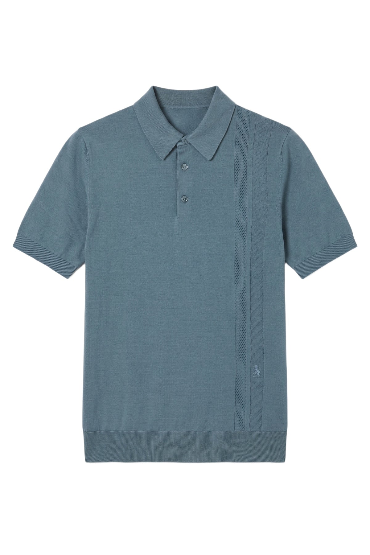 Polo à boutons à manches courtes - Pale Khaki