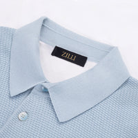 Polo en soie mélangée - Multicolore