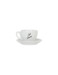 Tasse et soucoupe L en céramique - White