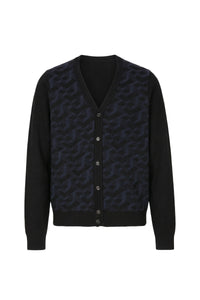 Cardigan à manches longues en cachemire - Black