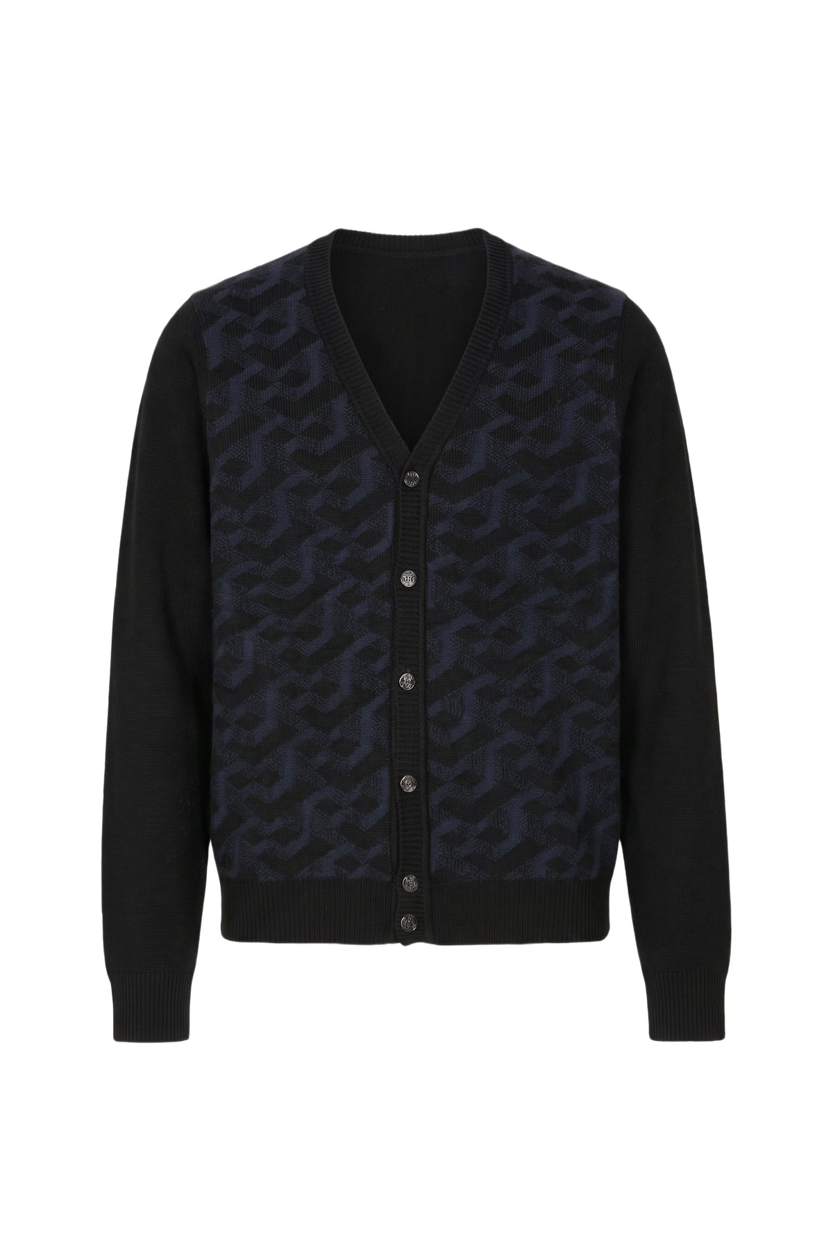 Cardigan à manches longues en cachemire - Black