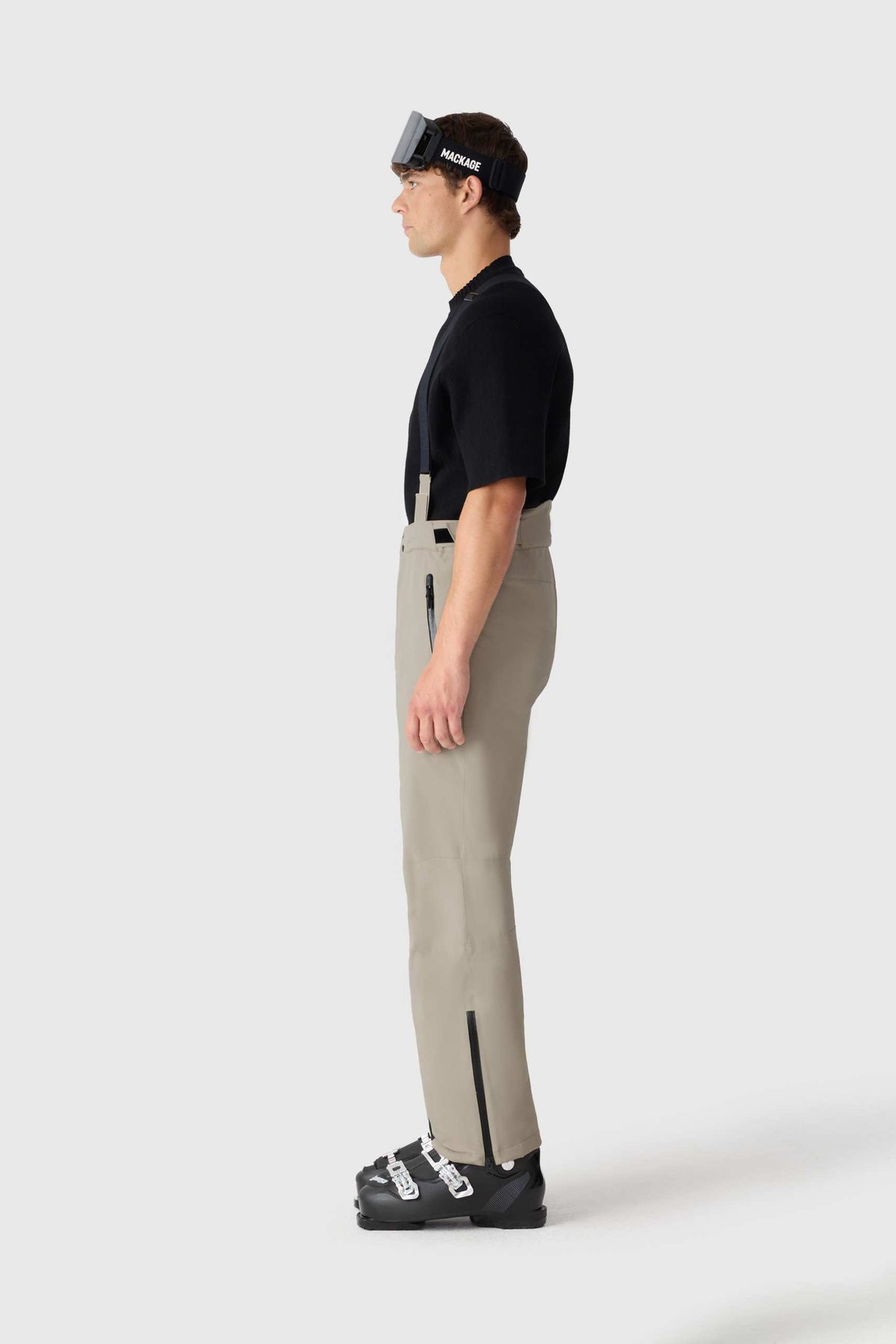 Taupe Men's Snow Pant
