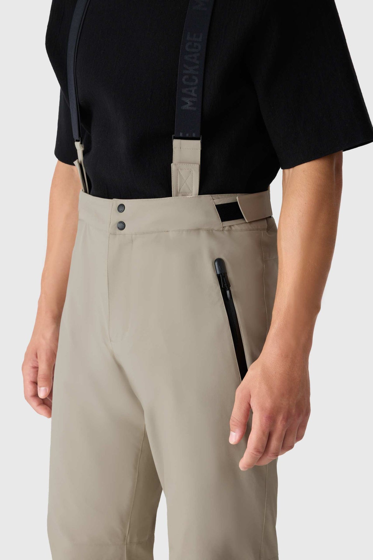 Taupe Men's Snow Pant