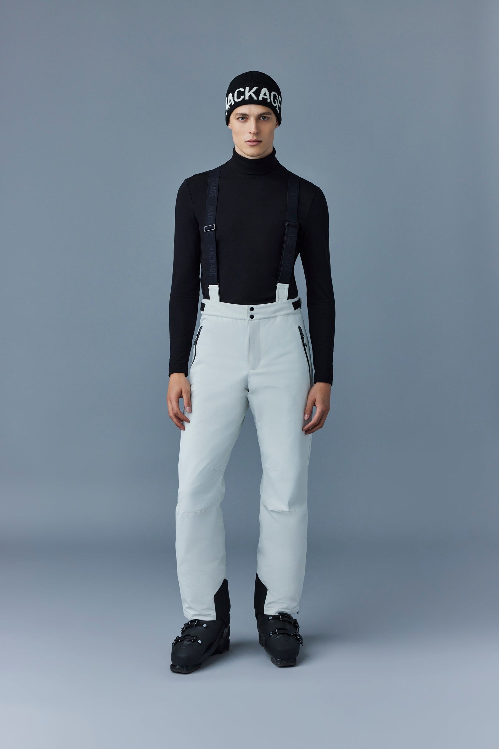 Pantalon de ski Kenyon à bretelles - Porcelain Grey