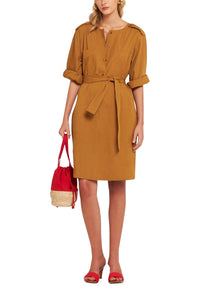 KAKI KETTY MINIDRESS