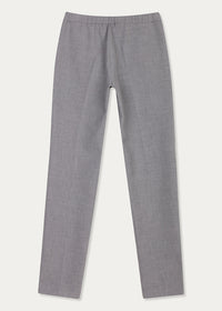 Pantalon fluide avec cordon - Gris Pale