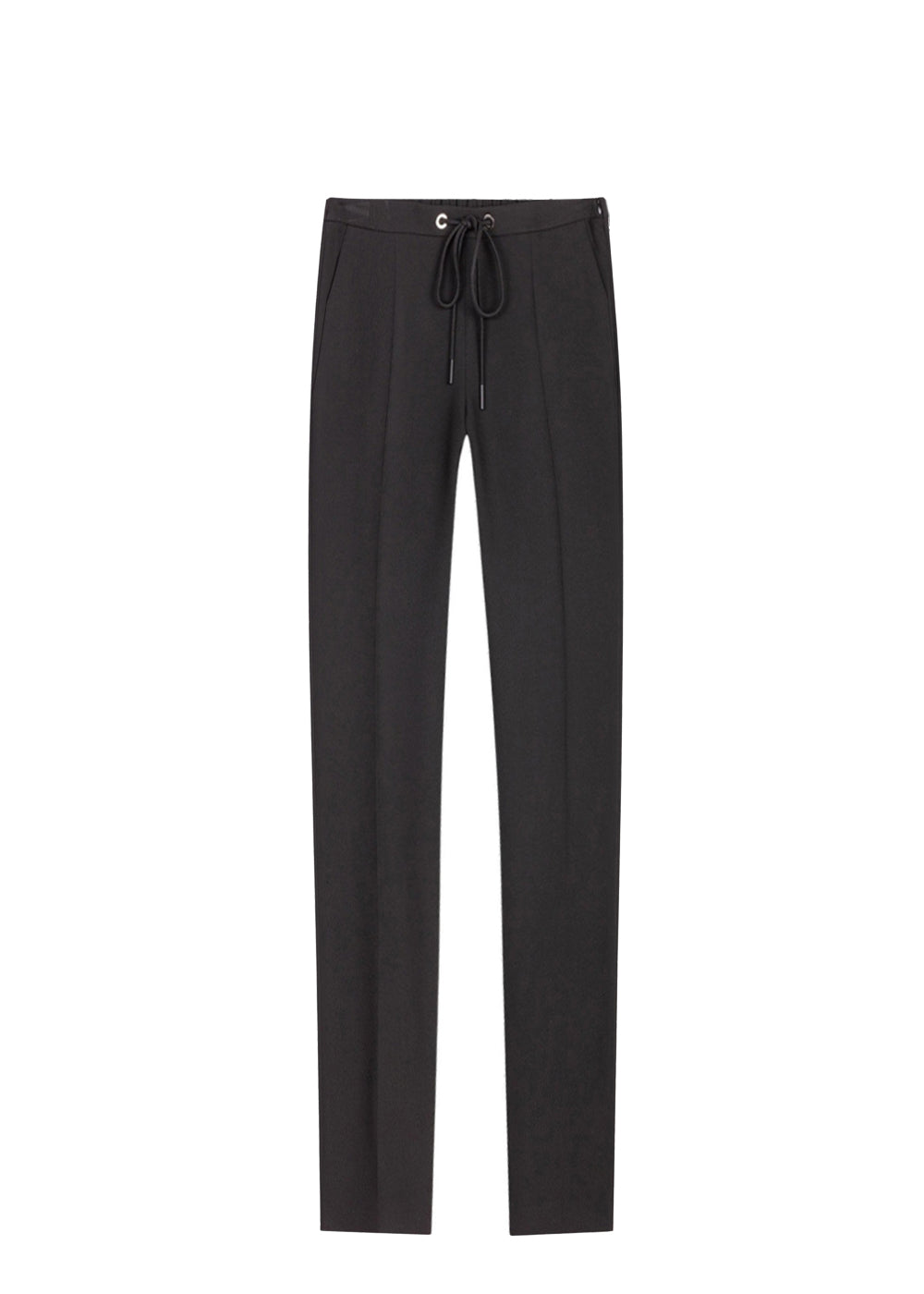 Pantalon fluide avec cordon - Noir