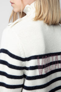 Robe Almia en laine - Lait
