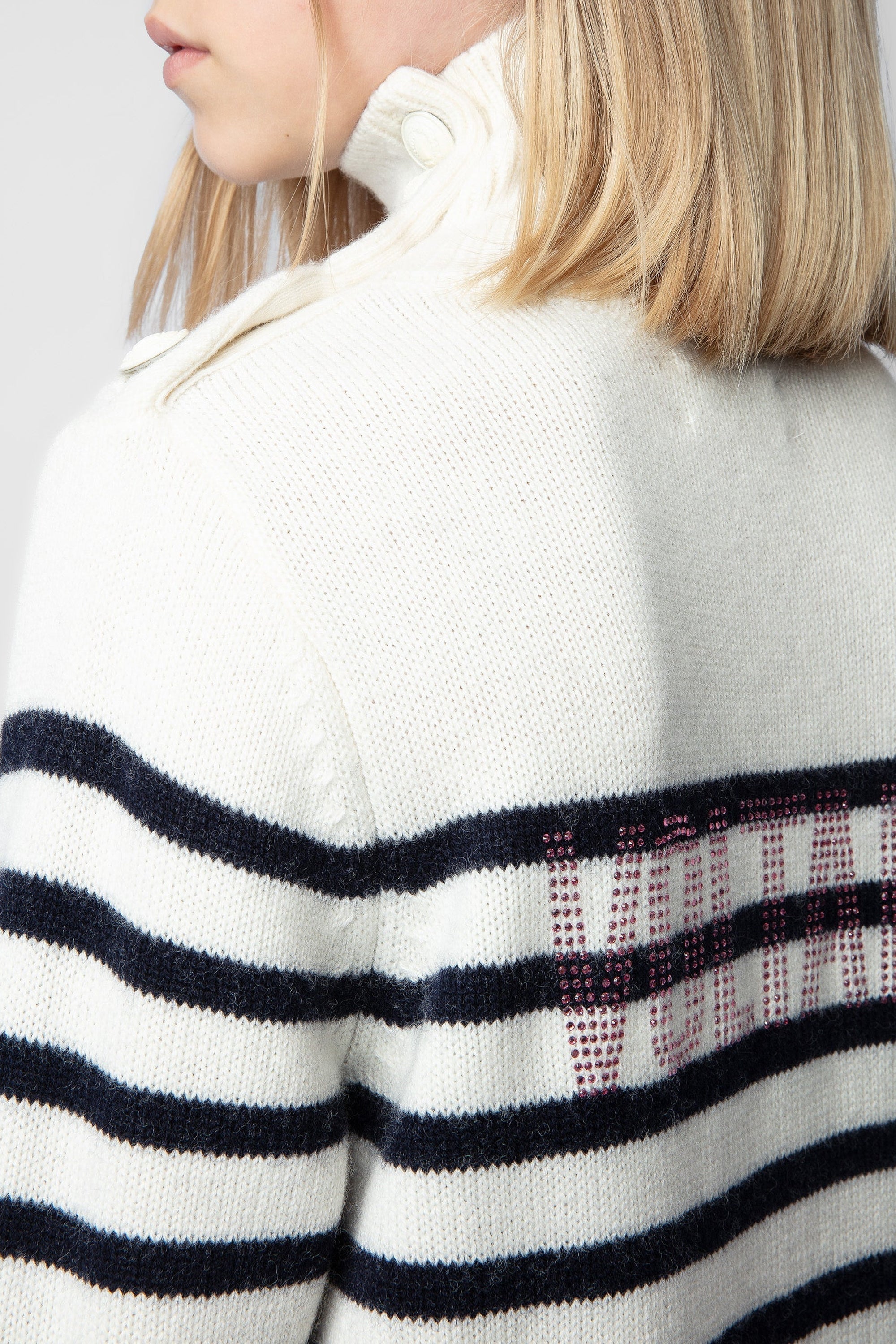 Robe Almia en laine - Lait