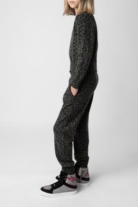 Pantalon Steevy en laine - Kaki