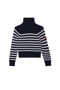 Pull Susan en laine - Dark Blue