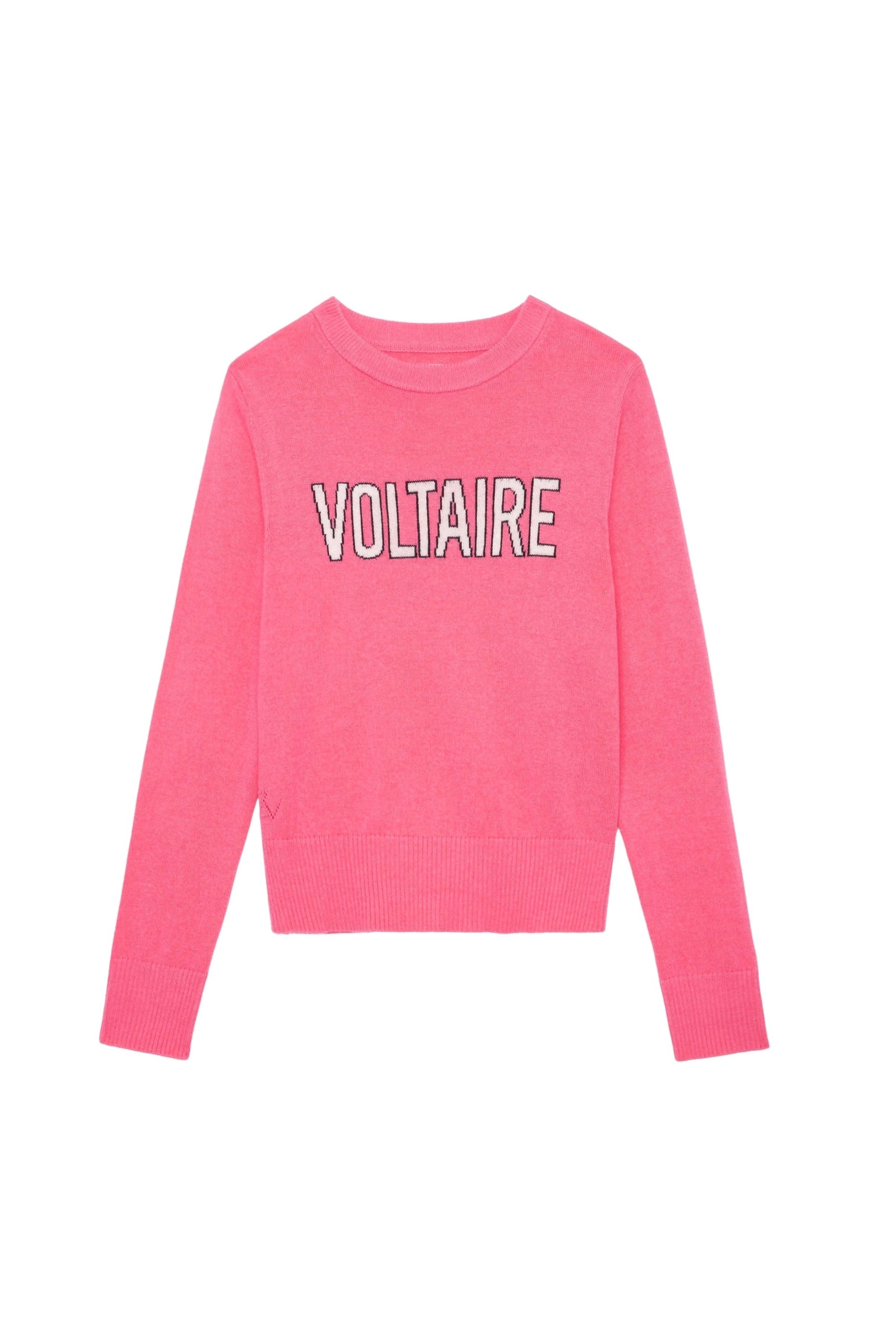 Pull Drum en laine - Rose